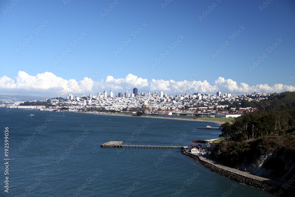 Beautiful Skyline of San Francisco - USA  