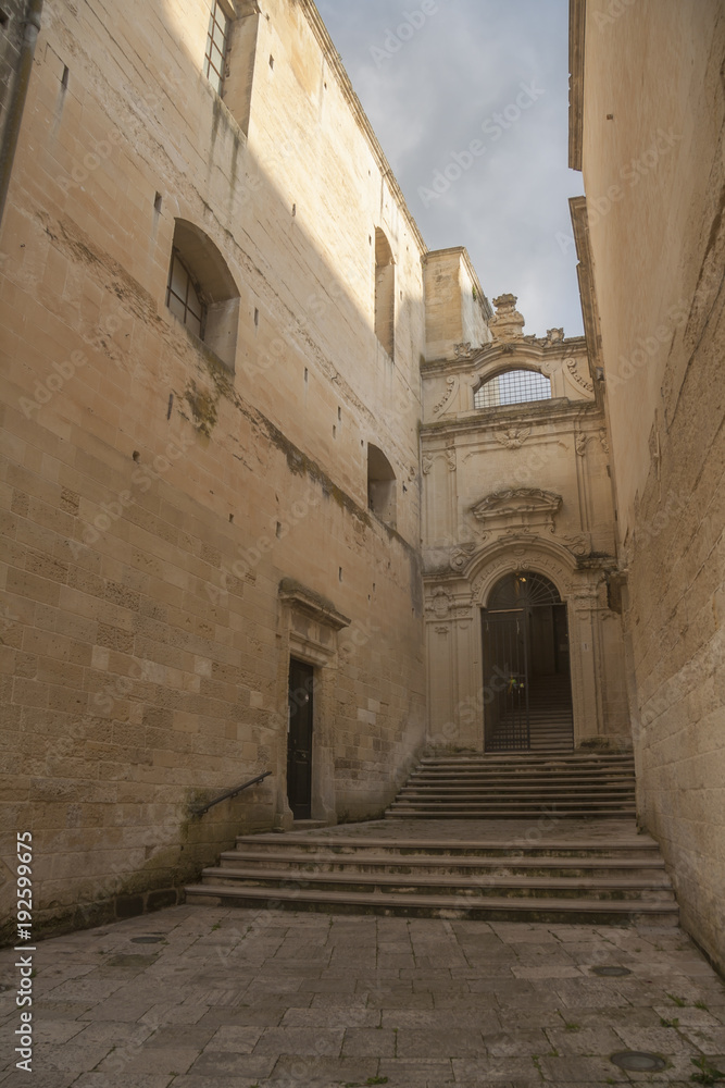 Street of Lecce, Southern Italy