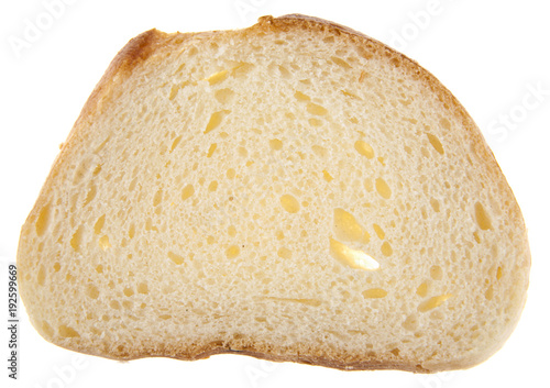 bread isolated on white background