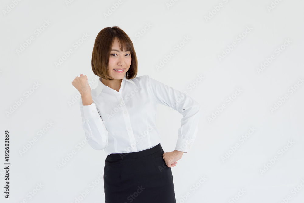 スーツの日本人女性 スーツの日本人女性