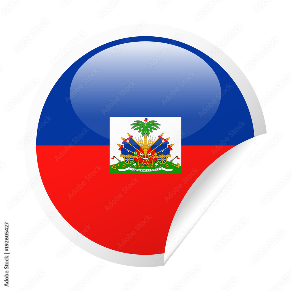 Haiti Flag Vector Round Corner Paper Icon Haiti Flag Vector Round Corner Paper Icon