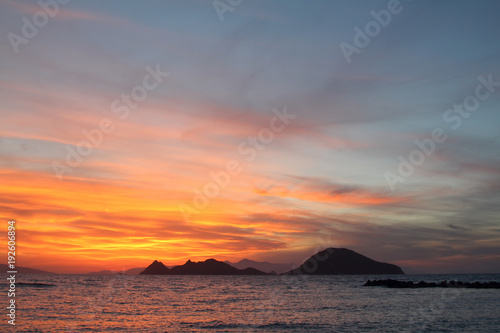 Seaside town of Turgutreis and spectacular sunsets © bt1976