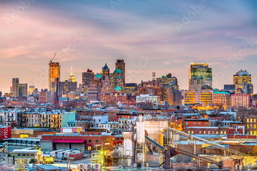 Brooklyn, New York, USA Skyline with Industry © SeanPavonePhoto