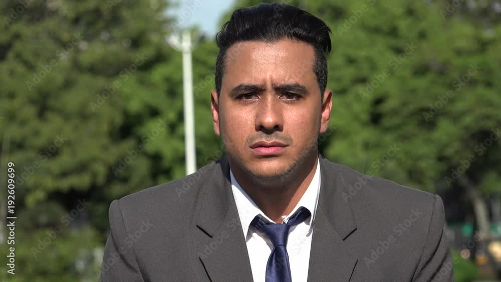 Hispanic Business Man Shocked And Surprised Hispanic Business Man Shocked And Surprised