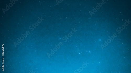 blue background from night sky with bright small star and special seeing gemini meteor from northeast on december 14,2017