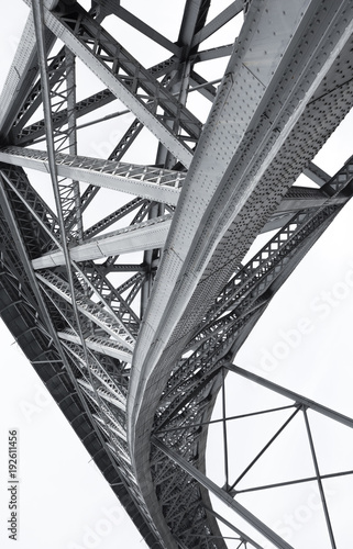 Eiffel Bridge Abstract Details. © bruno ismael alves