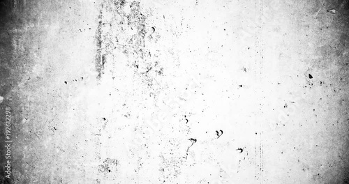 4K Scratched Grunge Old Film Look - Old film look effect with a lot of dirt, light leaks, grainy texture, film flash, film burns, vintage white background realistic flickering