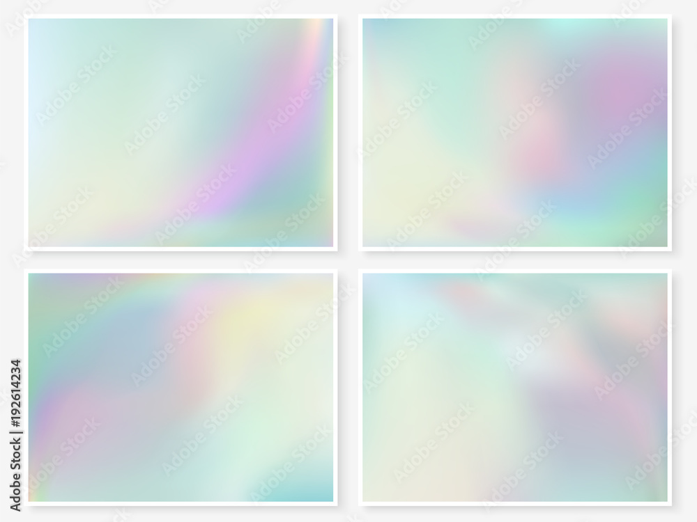 Holographic background vibrant pastel texture turquoise