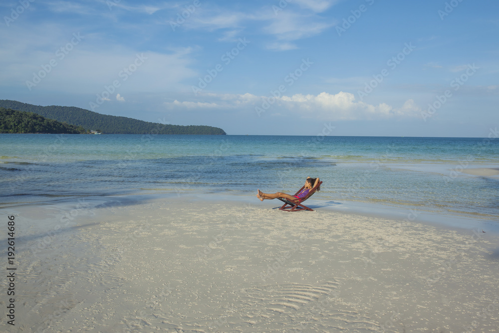 Obraz premium Island in Cambodia