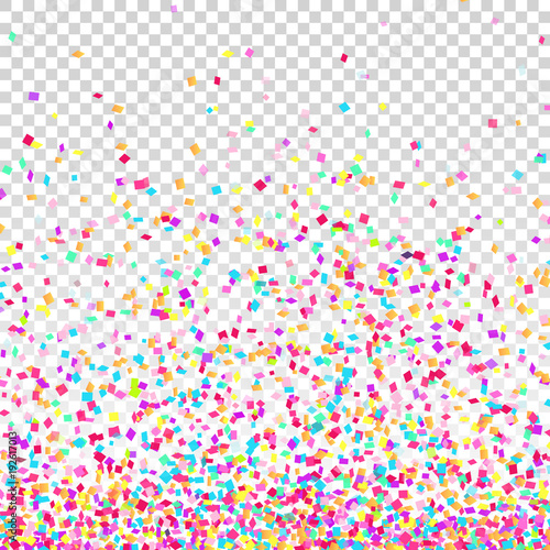 Confetti background holiday celebration colorful texture white 3