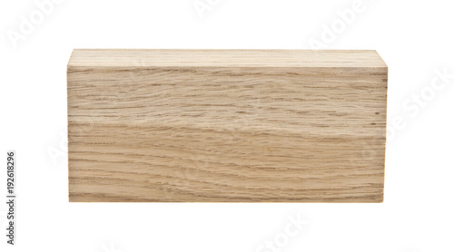 wooden bar isolated on white background