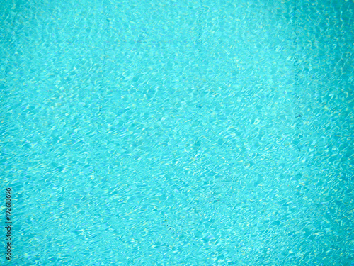 swimming pool water surface has little wave by wind
