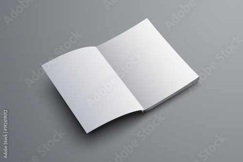  layout of the brochure is open on the first page
