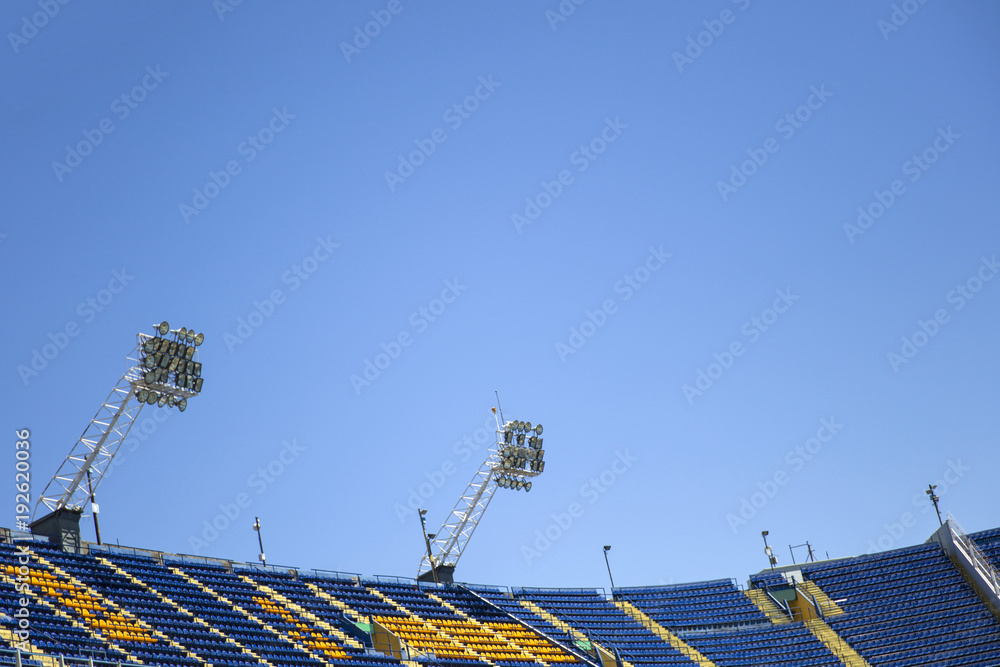 Fototapeta premium Szczegółowo stadion piłkarski
