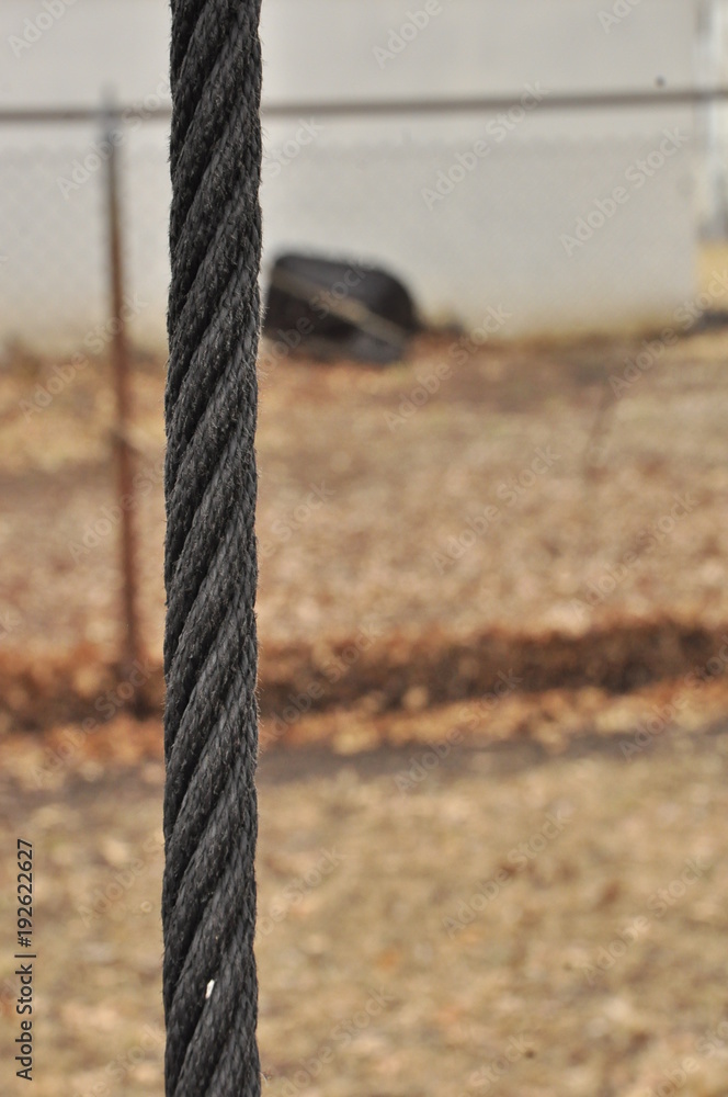 rope on playground