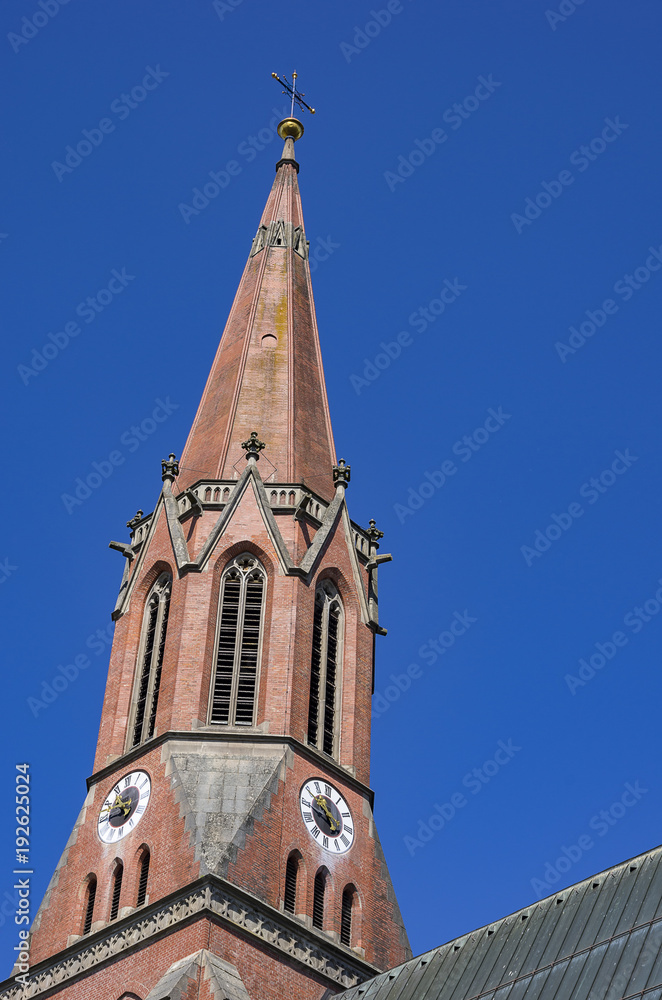Parish church of Zwiesel, Bavarian Forest, Germany Parish church of Zwiesel, Bavarian Forest, Germany
