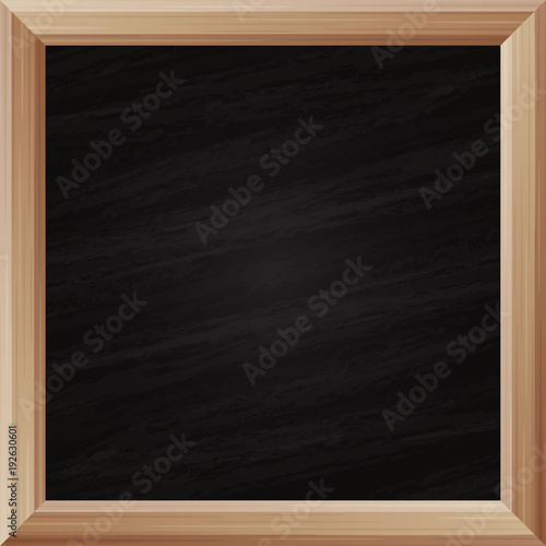Texture ardoise - tableau noir avec cadre en bois