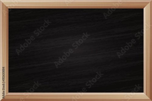 Texture ardoise - tableau noir avec cadre en bois