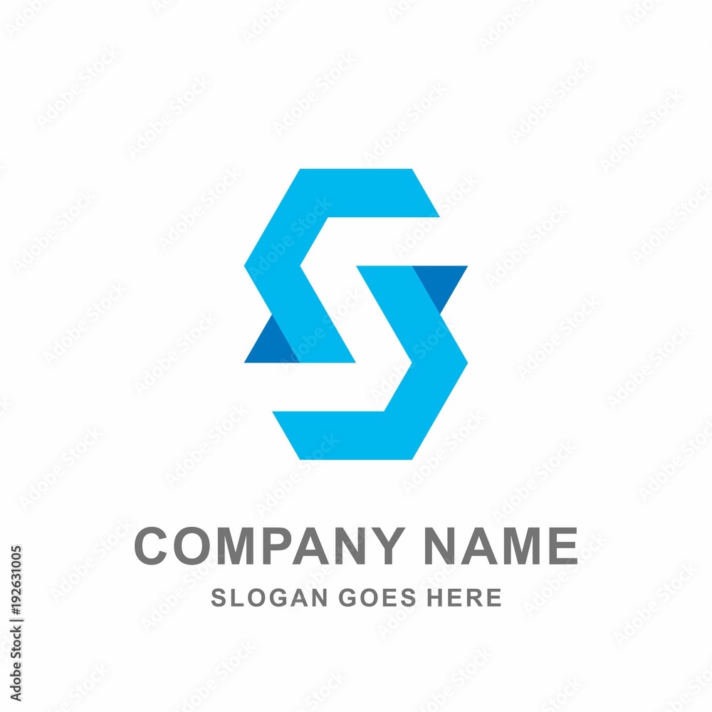Monogram Letter S Geometric Infinity Square Cube Architecture Construction Business Company Stock Vector Logo Design Template Monogram Letter S Geometric Infinity Square Cube Architecture Construction Business Company Stock Vector Logo Design Template