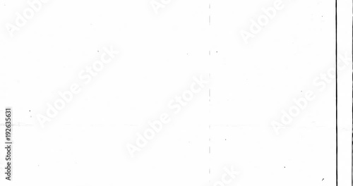 4K Soft Old Film Look Effect - Old film look effect with a lot of dirt, light leaks, grainy texture, film flash, film burns, vintage white background realistic flickering