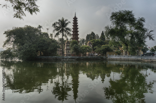 La pagode de Trấn Quốc à Hanoi 
