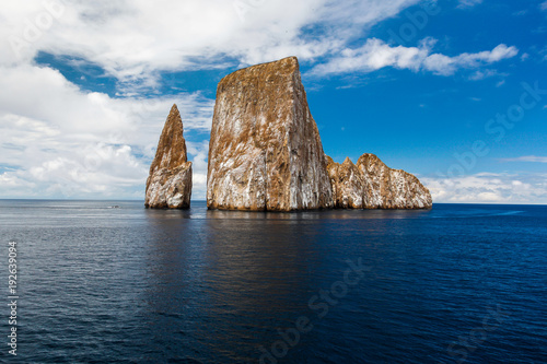 Sharp rock or islet called León Dormido photo