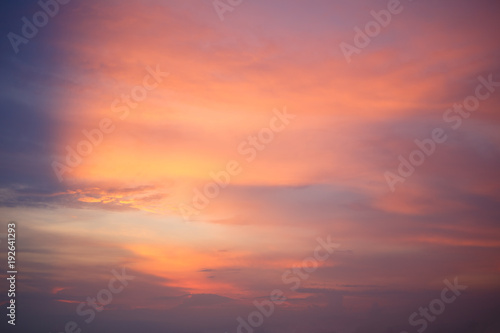 Red Sky Sunset. bright sunset in the sky, the sky the color of fire. natural phenomenon