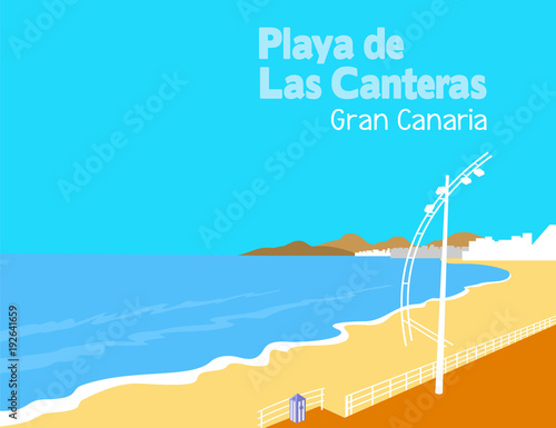 Playa de las Canteras - Gran Canarias photo