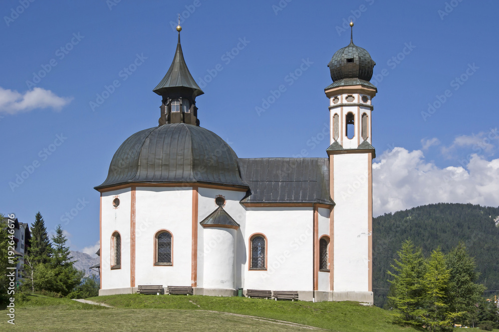 Das Seekirchl Heilig Kreuz in Seefeld