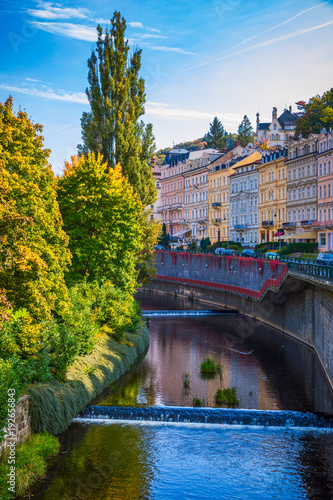 Fotografie Architecture of Karlovy Vary (Karlsbad), Czech Republic