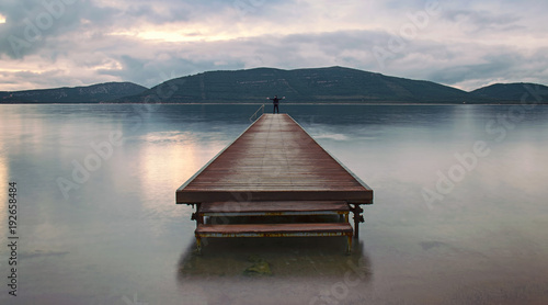 Pontile al Parco Naturale Regionale di Porto Conte (Alghero)