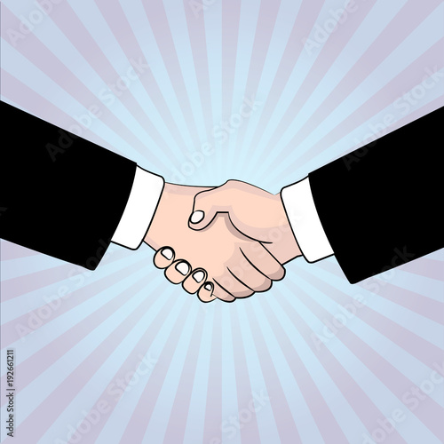People shaking hands