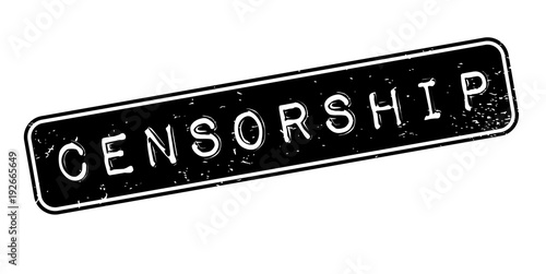 Censorship rubber stamp. Grunge design with dust scratches. Effects can be easily removed for a clean, crisp look. Color is easily changed.