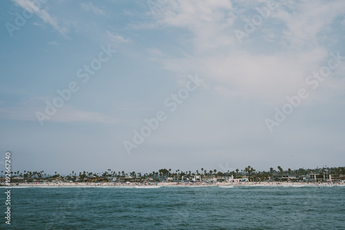 view of beach in San Diego California
