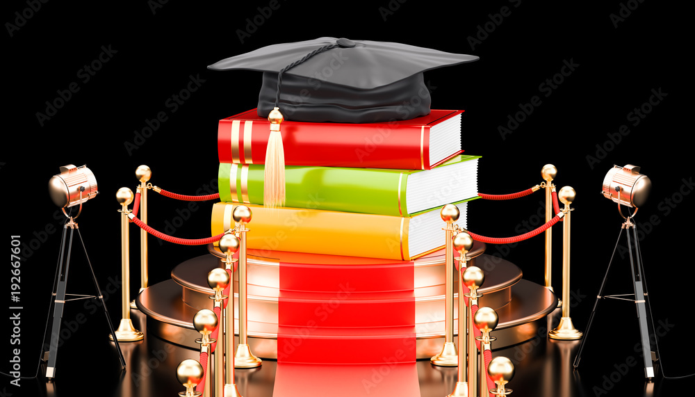 Best education concept. 3D rendering Best education concept. 3D rendering