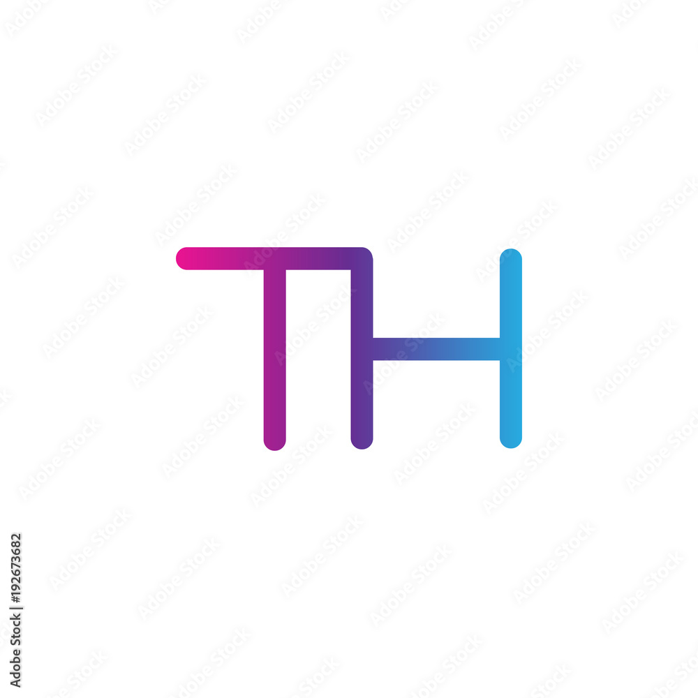 initial letter rounded logo modern, colorful gradient initial letter rounded logo modern, colorful gradient