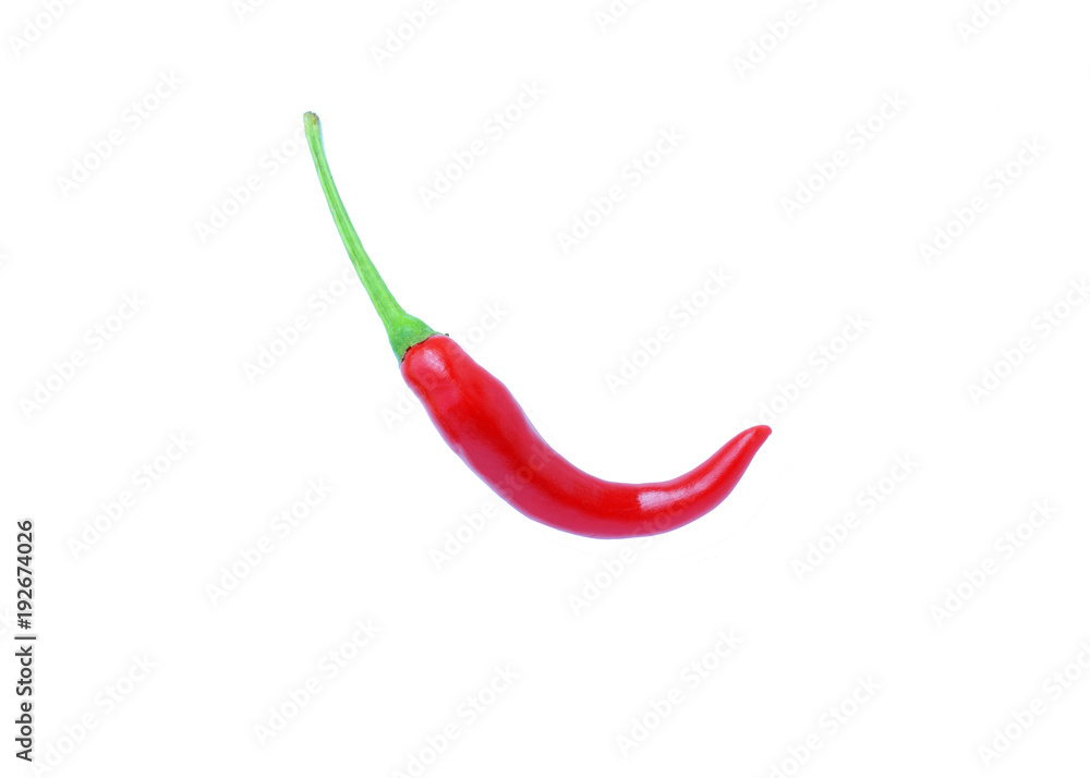 Red chili pepper vegetable with include Clipping path Red chili pepper vegetable with include Clipping path