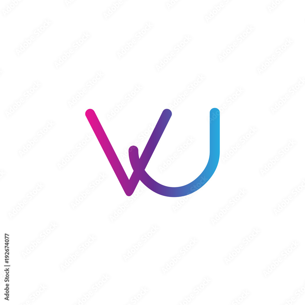 initial letter rounded logo modern, colorful gradient initial letter rounded logo modern, colorful gradient
