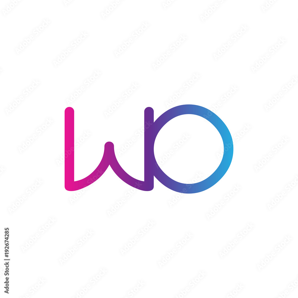 initial letter rounded logo modern, colorful gradient initial letter rounded logo modern, colorful gradient