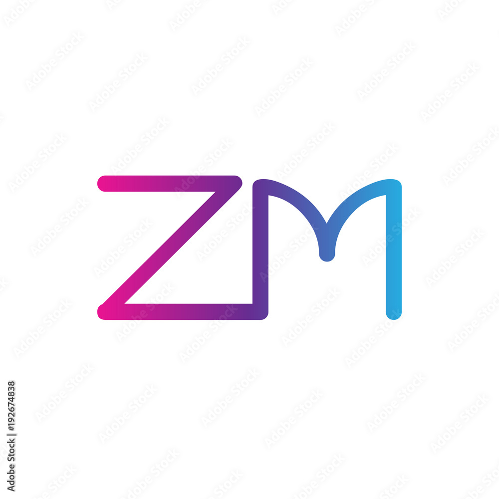 initial letter rounded logo modern, colorful gradient initial letter rounded logo modern, colorful gradient