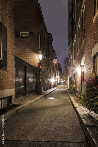 Boston s Streets in the Night