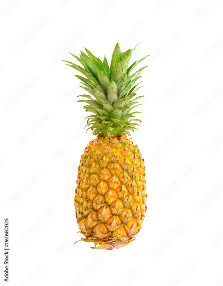 Pine apple isolated on white background. This has clipping path. Pine apple isolated on white background. This has clipping path.