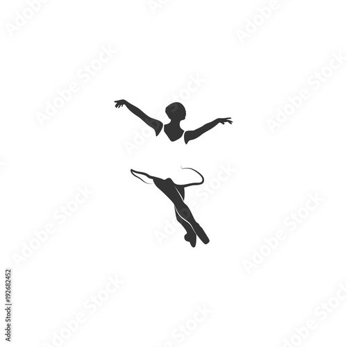 Ballerina vector illustration