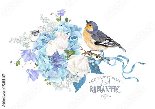 Hydrangea spring composition