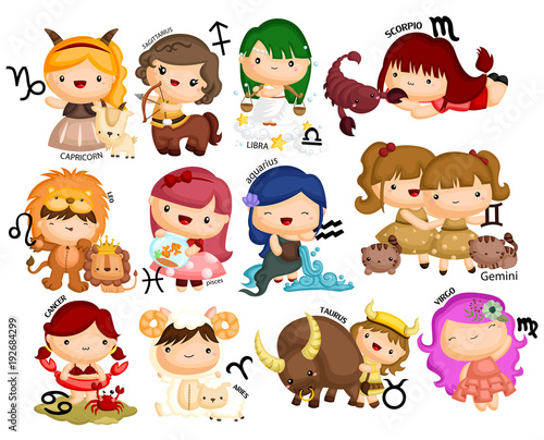 Horoscope Vector Set