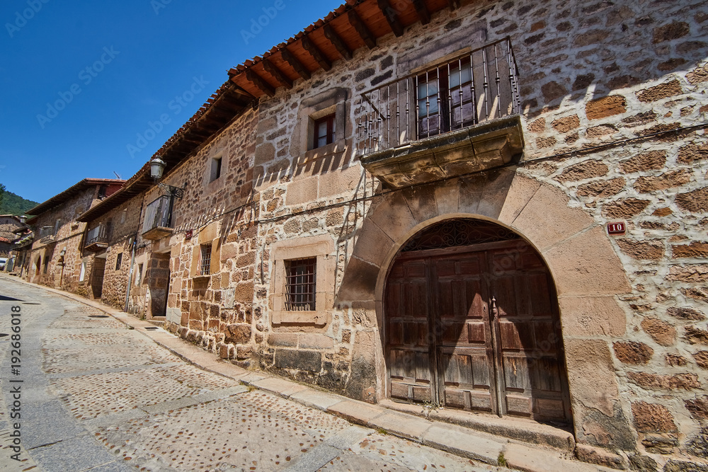 Fototapeta premium Vinuesa village in Soria province, Spain