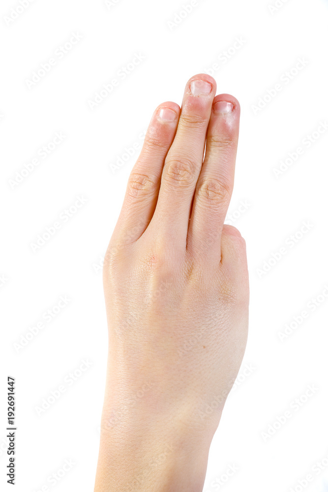 Young caucasian teenage boy close up of hands Young caucasian teenage boy close up of hands