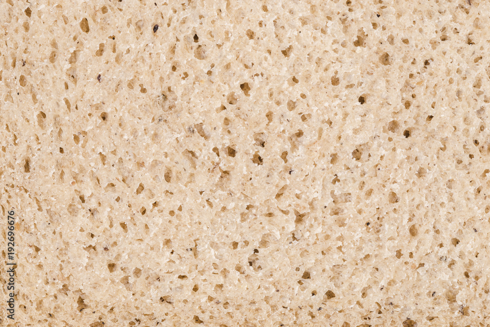Texture of bread, closeup image, background photo