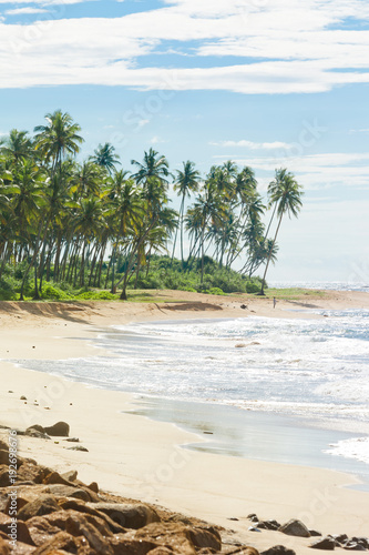 Sri Lanka  Rathgama - Marvelous natural beach landscape of Rajgama aka Rathgama