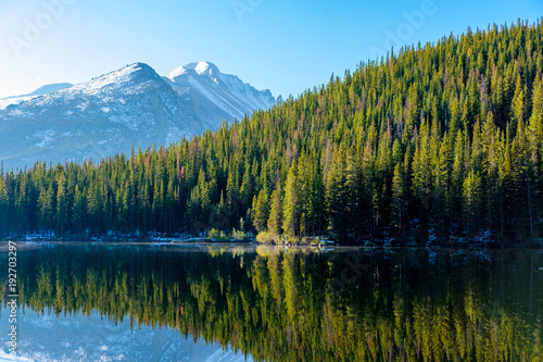 Bear Lake, Rocky Mountains, Colorado, USA. © haveseen